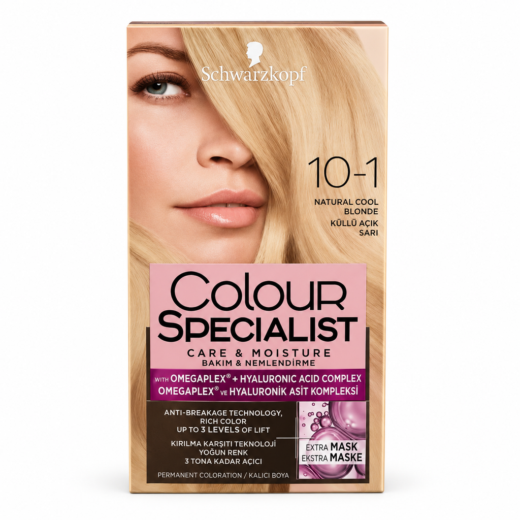 Schwarzkopf Colour Specialist 10-1 Natural Cool Blonde Hair Color