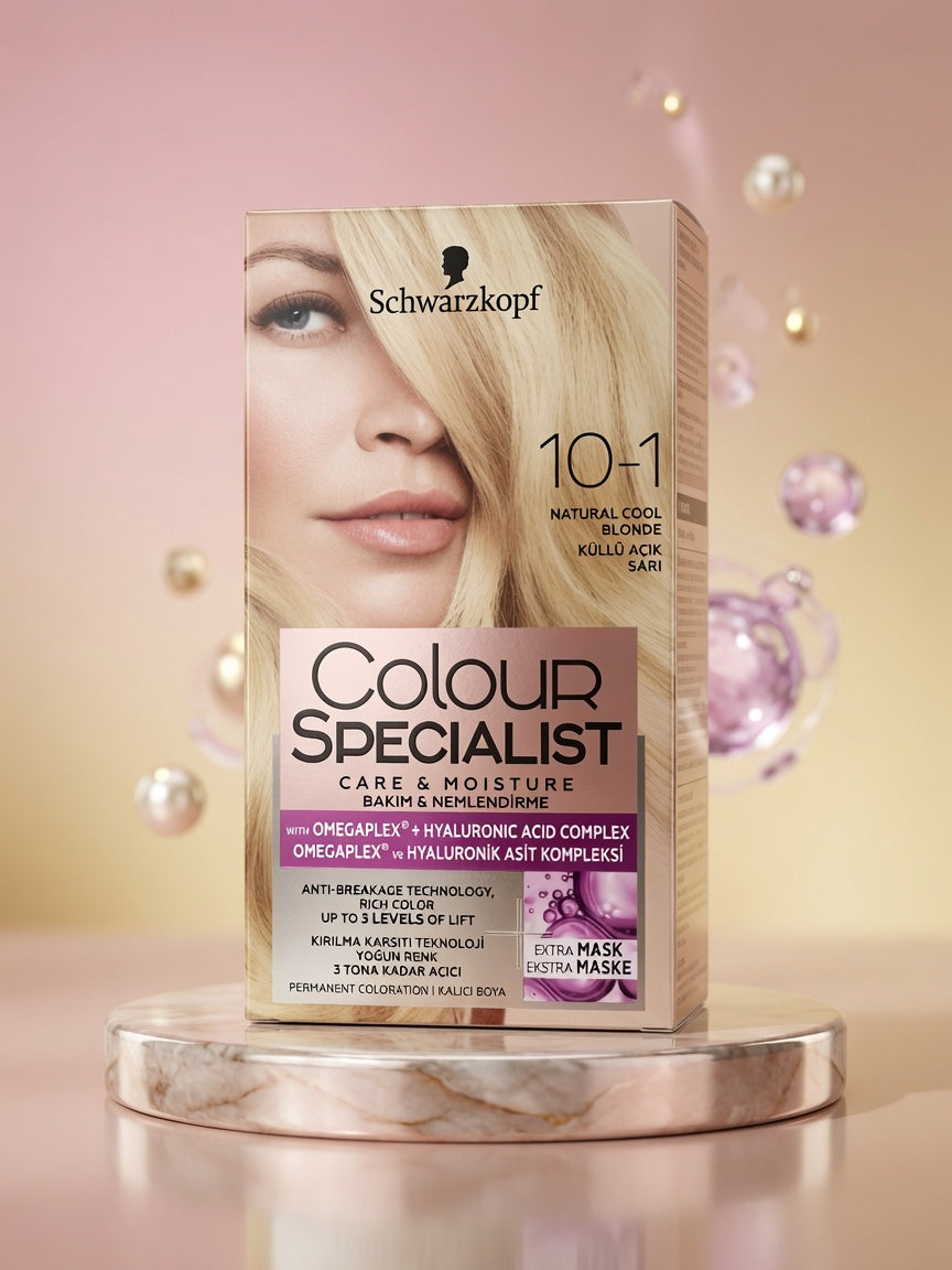 Schwarzkopf Colour Specialist 10-1 Natural Cool Blonde Hair Color