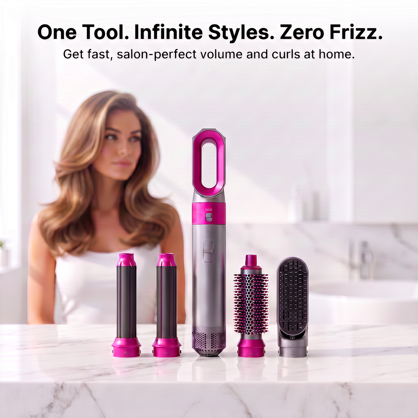TRESSLUX Professional 5-in-1 Styler